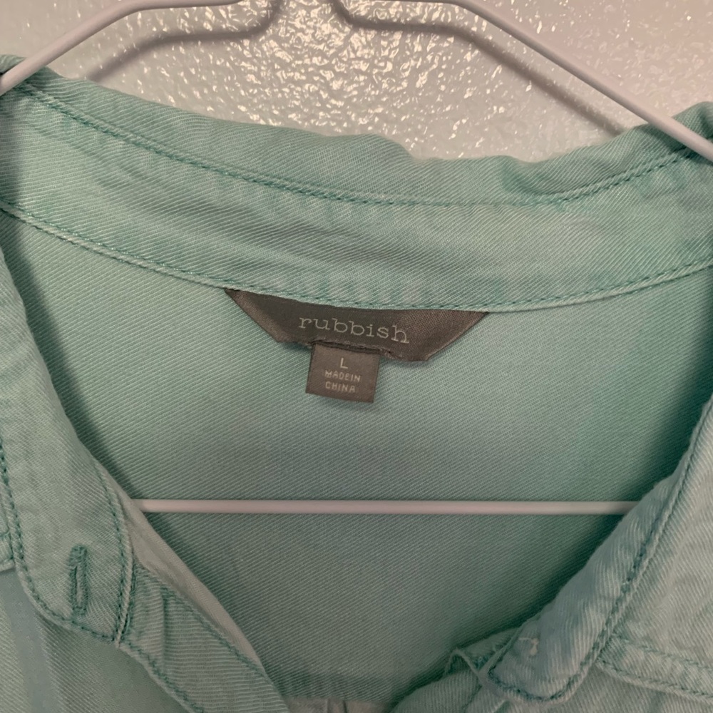 Blue button down - Picture 2 of 4